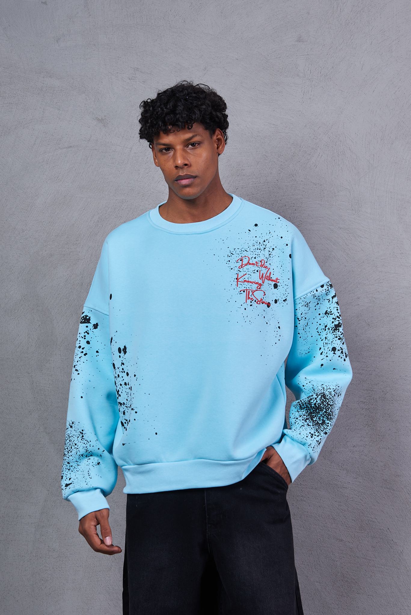 Plain Oversized Sweatshirt – Essential Cool