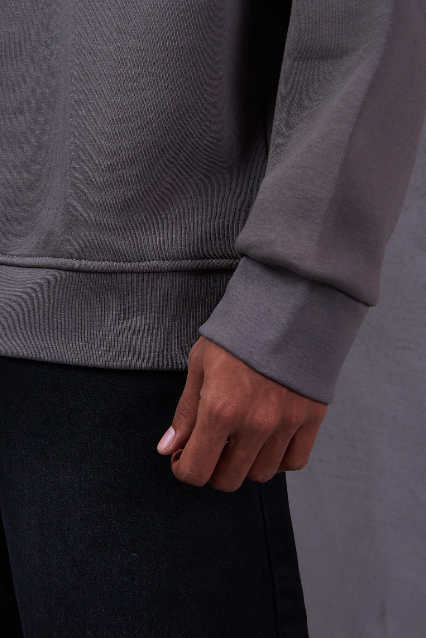Fast and Bright Grey Sweatshirt