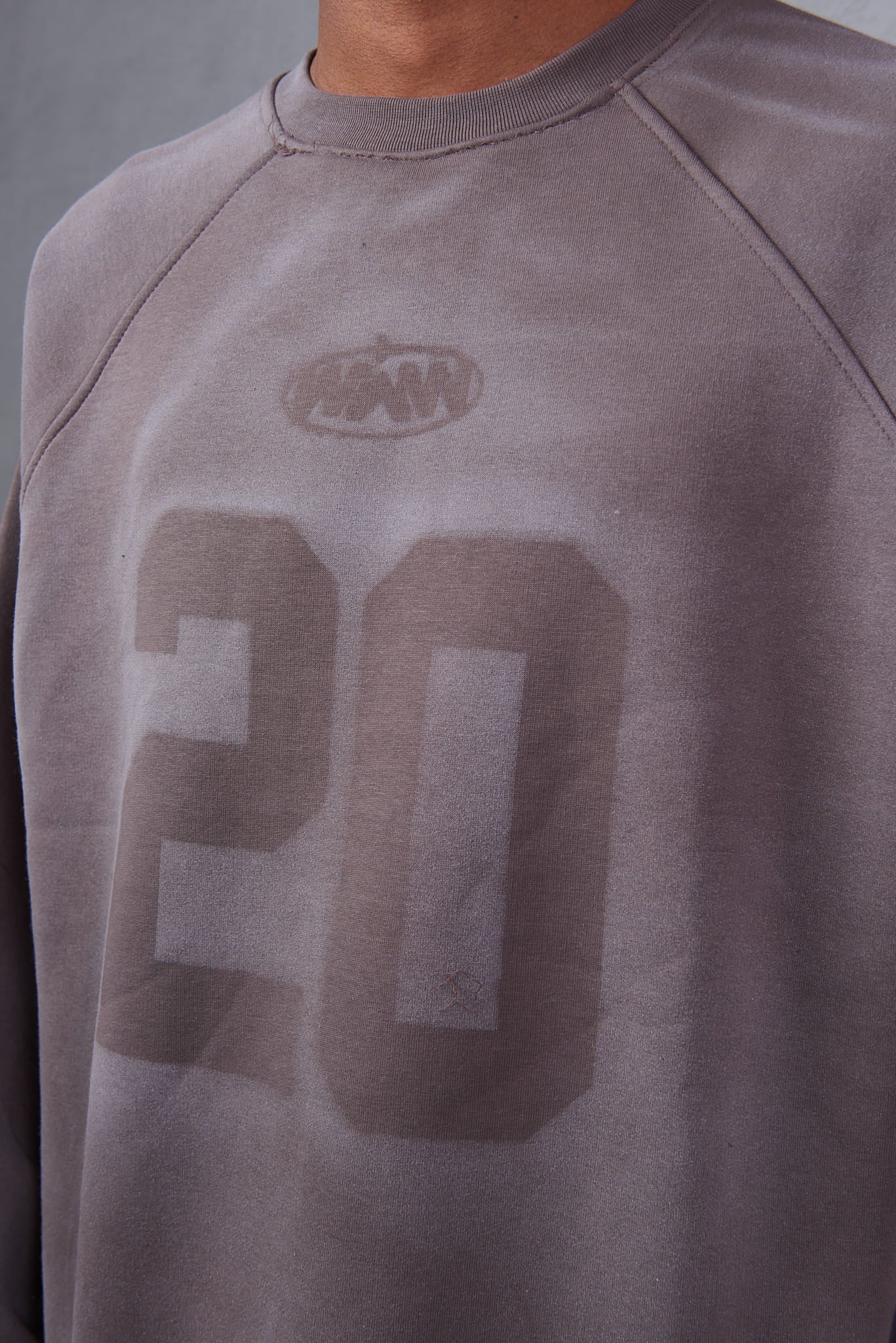 Basic Crewneck Sweatshirt – Greige