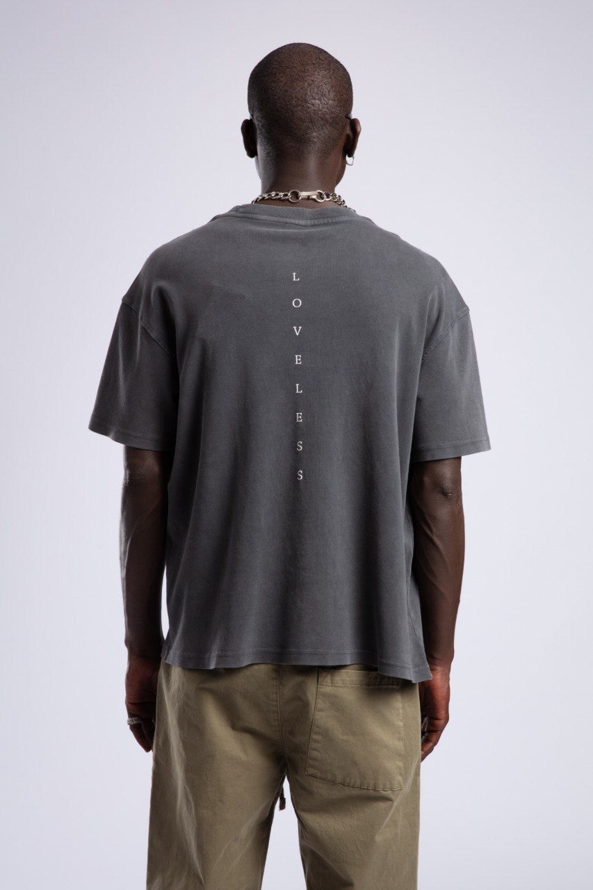 Men's Charcoal Gray Classic T-Shirt Cotton Fit