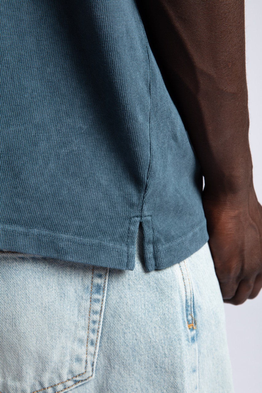 Washed Blue Oversized Tee