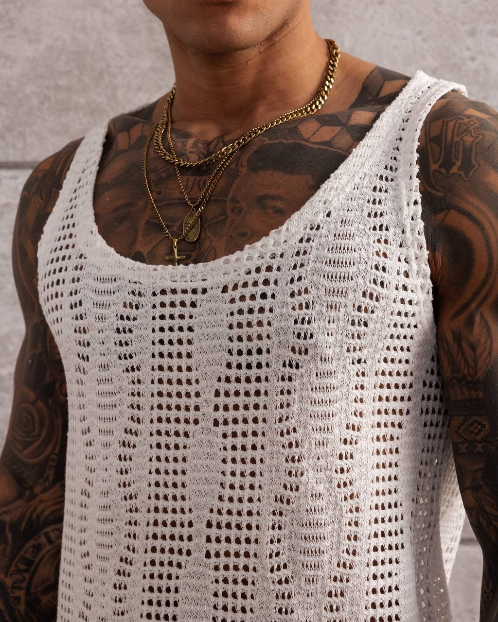 Textured Knit Tank Top – Airy Comfort for Summer Days