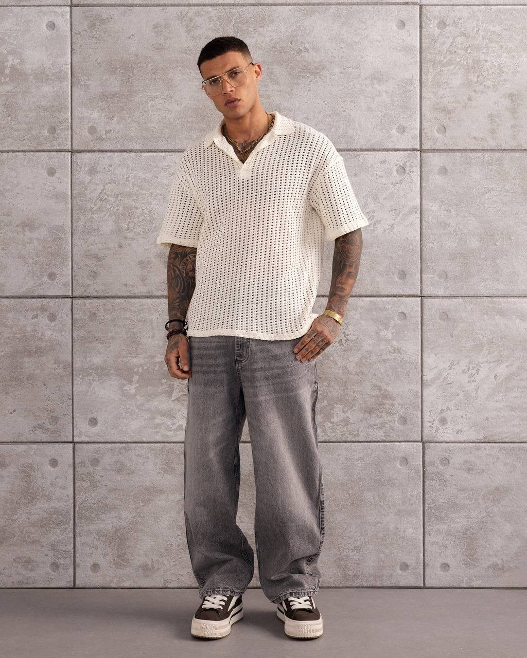 Classic Knit Polo Shirt – Men’s Premium Casual Summer Top