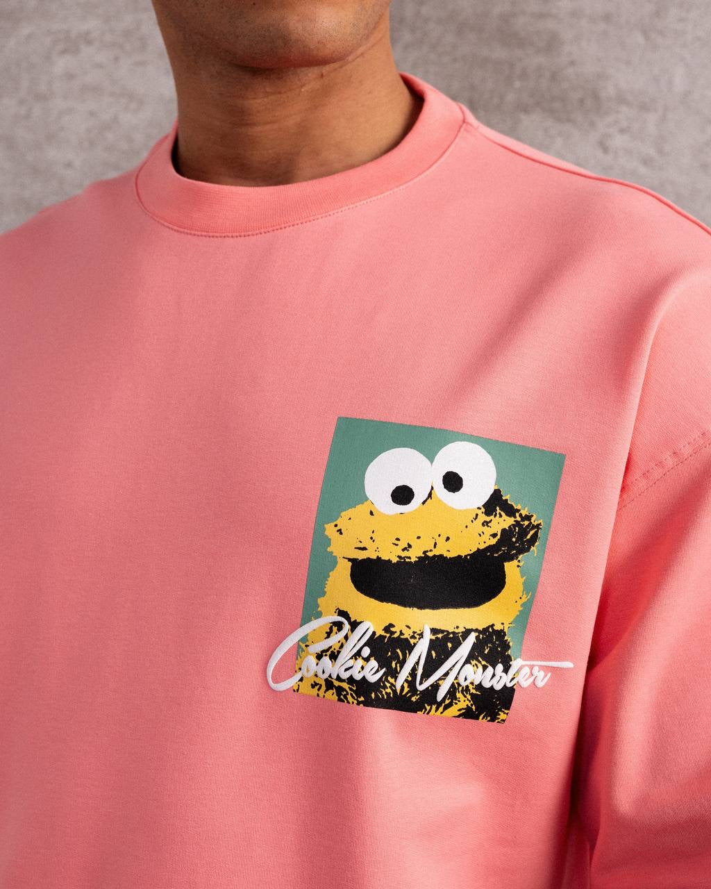 Cookie Monster Oversized Graphic T-Shirt – Streetwear Pop Art Design