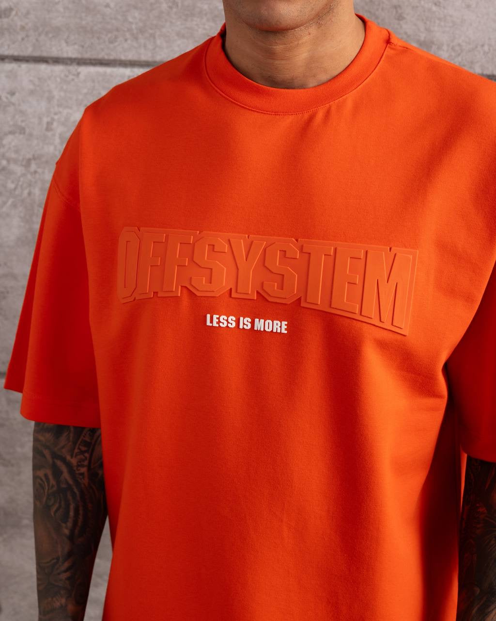 OFFSYSTEM Oversized T-Shirt – Minimalist Streetwear Tee for Men
