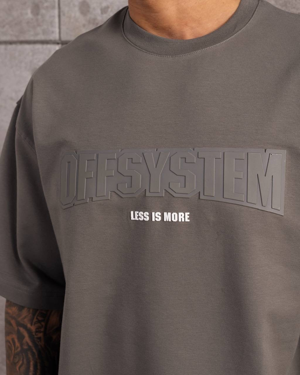 OFFSYSTEM Oversized T-Shirt – Minimalist Streetwear Tee for Men