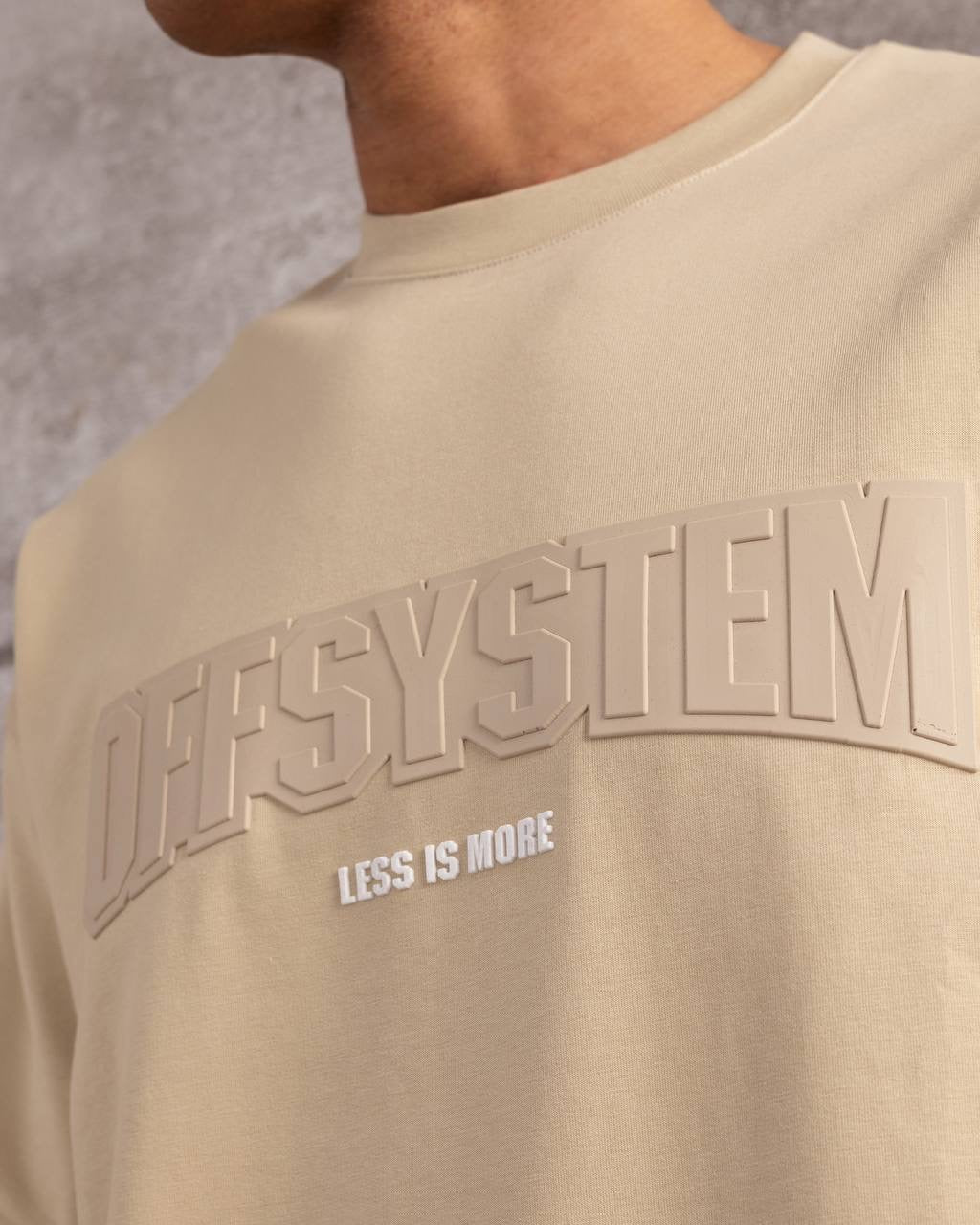 OFFSYSTEM Oversized T-Shirt – Minimalist Streetwear Tee for Men