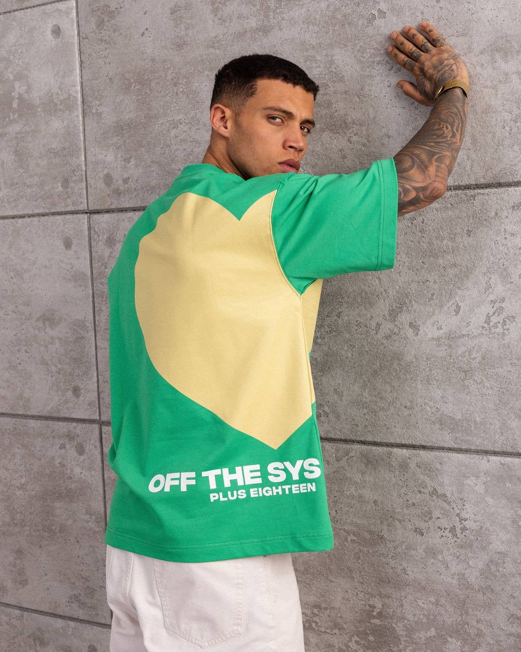 Heart Graphic Oversized T-Shirt – Streetwear Statement Tee