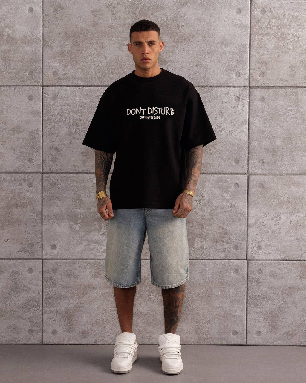 Don’t Disturb Oversized Graphic T-Shirt – Casual Streetwear Style