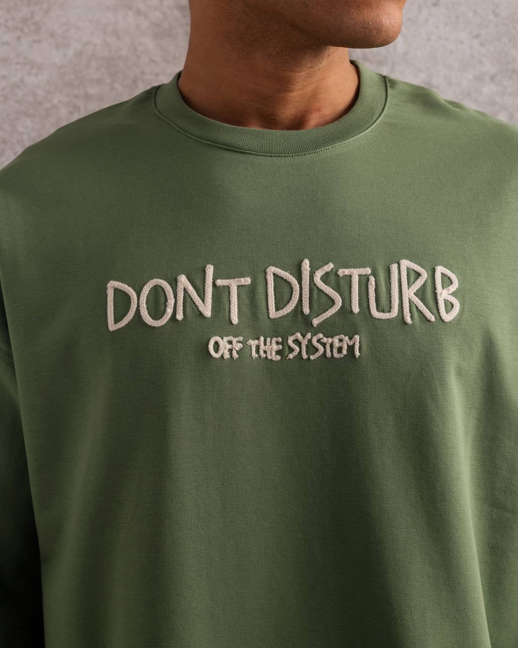 Don’t Disturb Oversized Graphic T-Shirt – Casual Streetwear Style