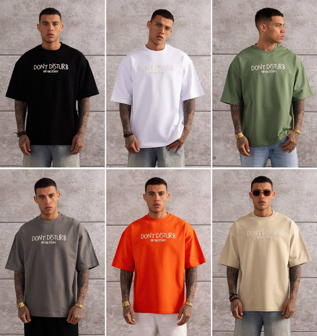 Don’t Disturb Oversized Graphic T-Shirt – Casual Streetwear Style