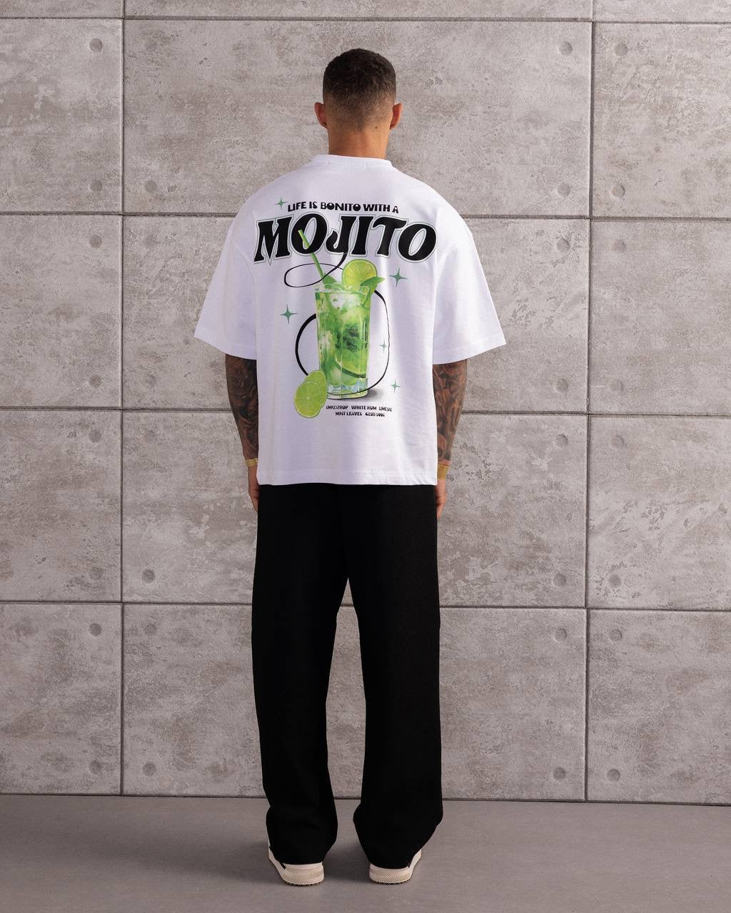 Mojito Graphic Oversized T-Shirt – Men’s Summer Streetwear