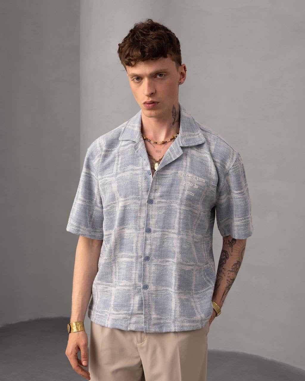 Better Do Better Button-Up Shirt – Men's Casual Summer Top