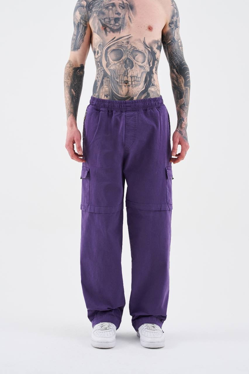 Men’s Utility Fit Denim Cargo Trousers