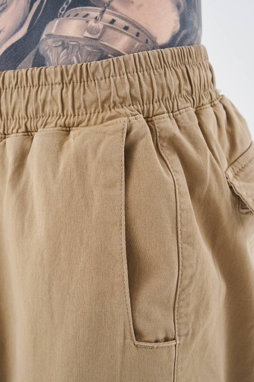 Men’s Relaxed Fit Denim Cargo Trousers