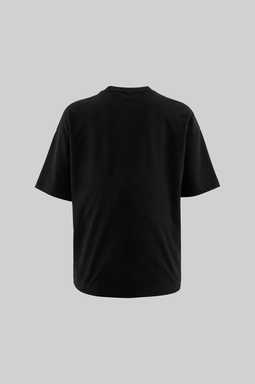 Men’s Oversized Fit Short Sleeve “Free Soul” Glow Print T-Shirt