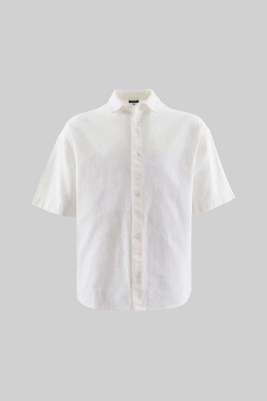 Men’s Boxy Fit Short Sleeve Shirt in Soft Tencel
