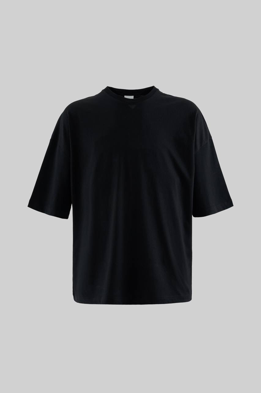 Men’s Boxy Fit Crew-Neck Short Sleeve T-Shirt in Soft Cotton