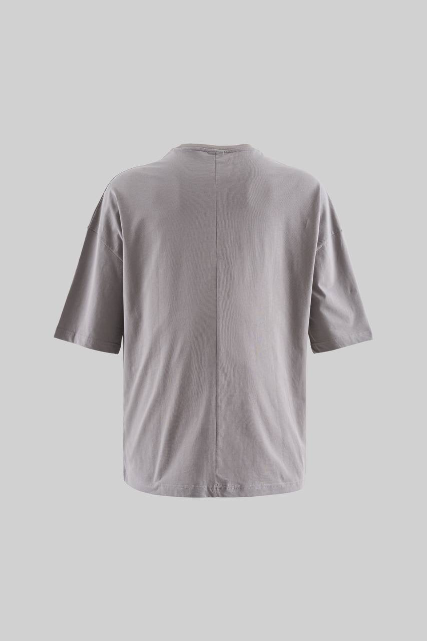 Men’s Boxy Fit Crew-Neck Short Sleeve T-Shirt in Soft Cotton