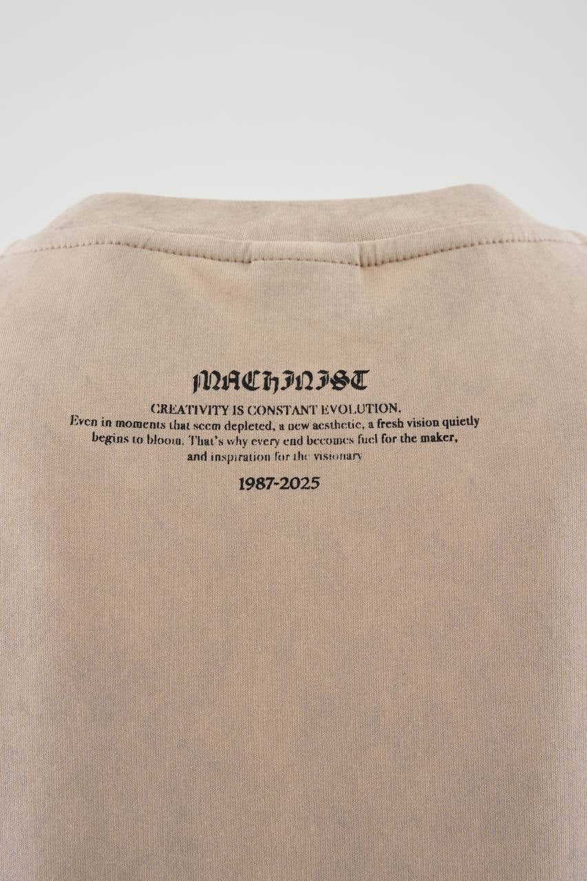 Men’s Boxy Fit Crew Neck Textured Short Sleeve T-Shirt in Soft Cotton