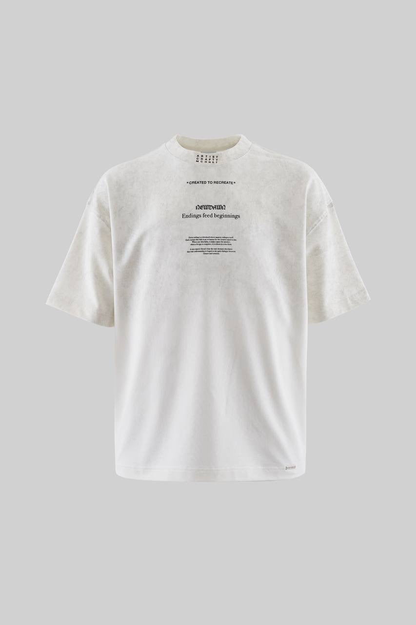 Men’s Boxy Fit Graphic Short Sleeve T-Shirt in Soft Cotton