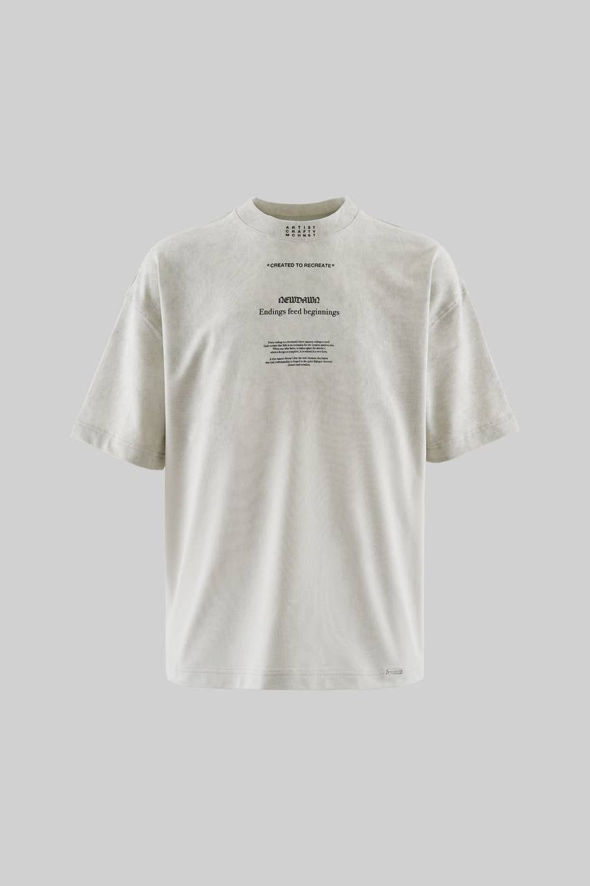 Men’s Boxy Fit Signature Short Sleeve T-Shirt in Soft Cotton