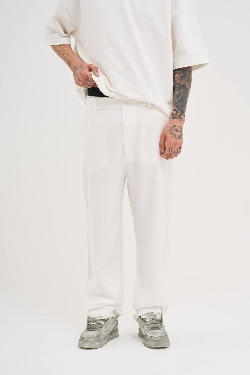 Men’s Relaxed Fit Linen Trousers