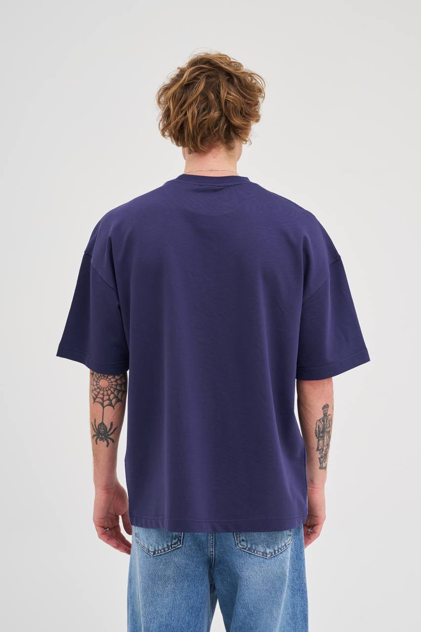 Men's Oversized Slogan Graphic T-Shirt