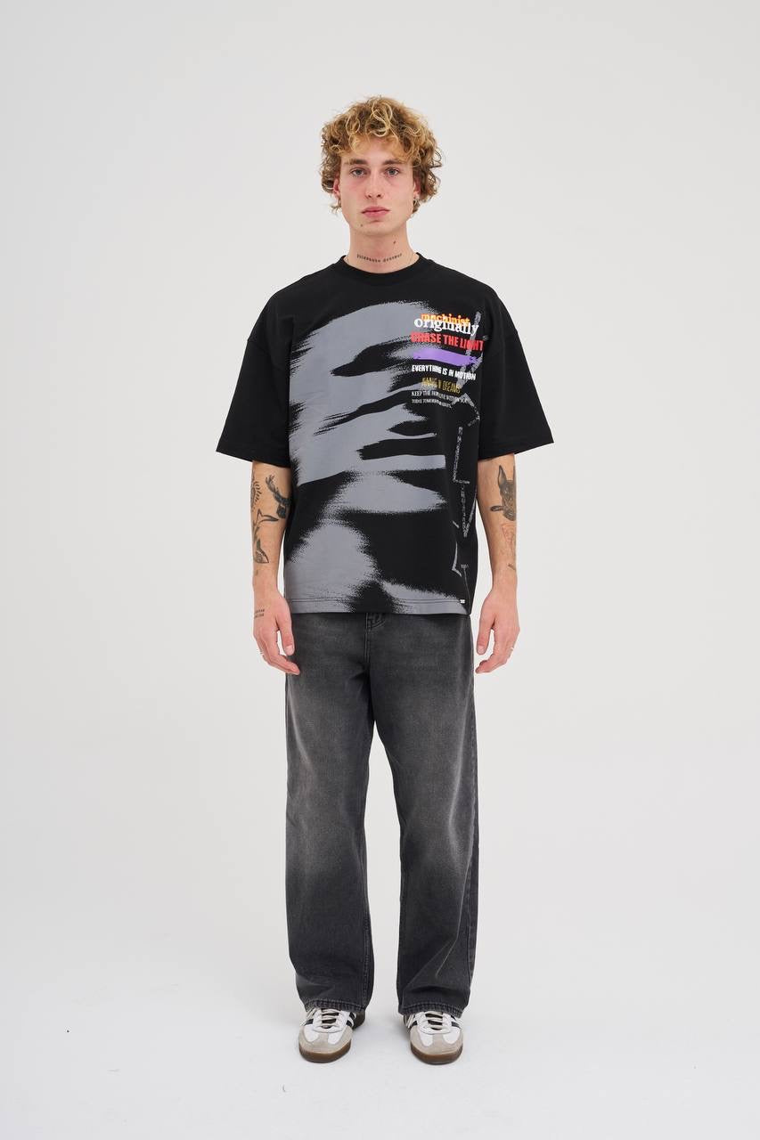 Men's Oversized Graphic T-Shirt in Soft Cotton