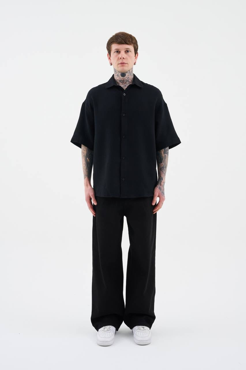 Men’s Oversized Cotton Casual Shirt