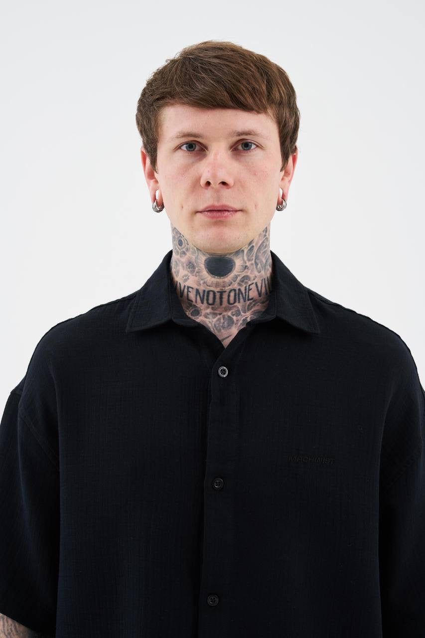 Men’s Oversized Cotton Casual Shirt