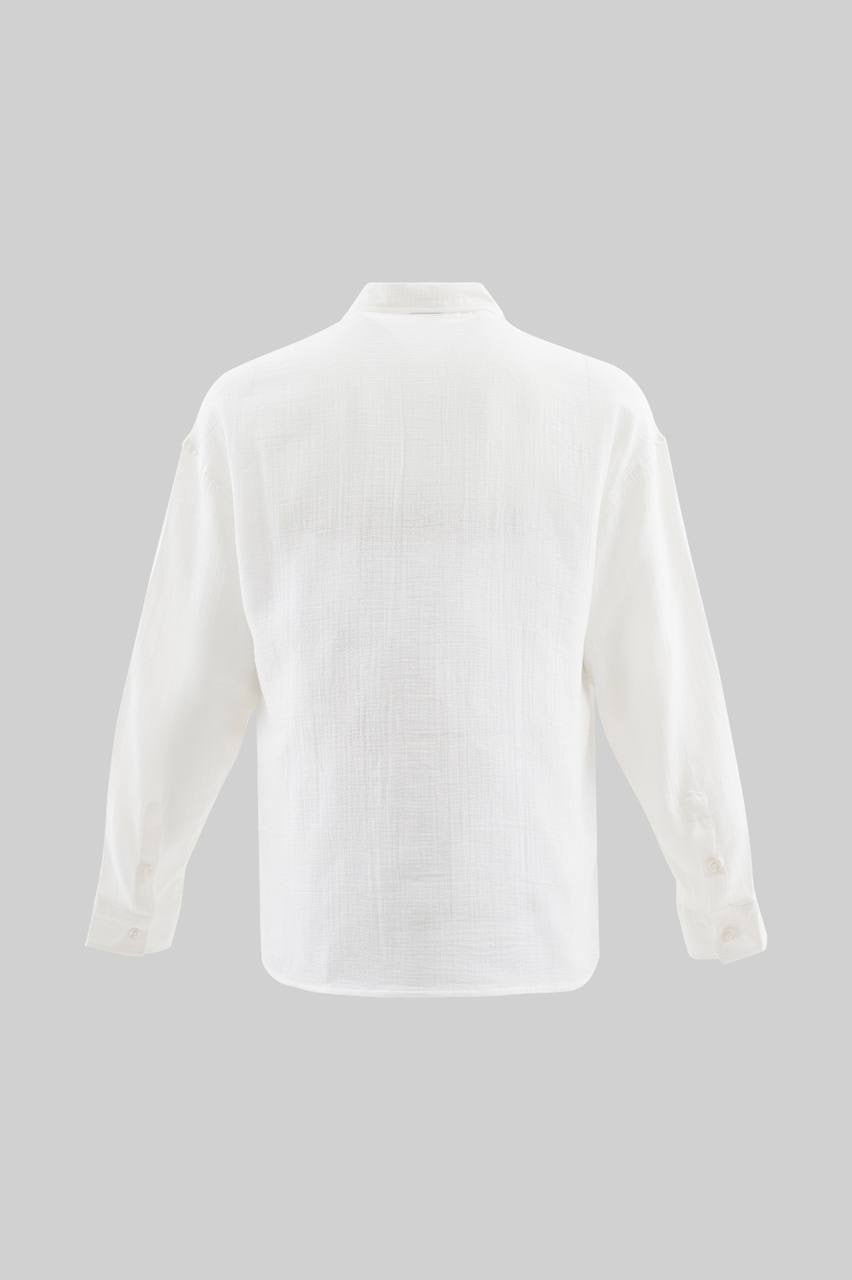 Men's Relaxed Fit Long Sleeve Casual Shirt in Soft Cotton