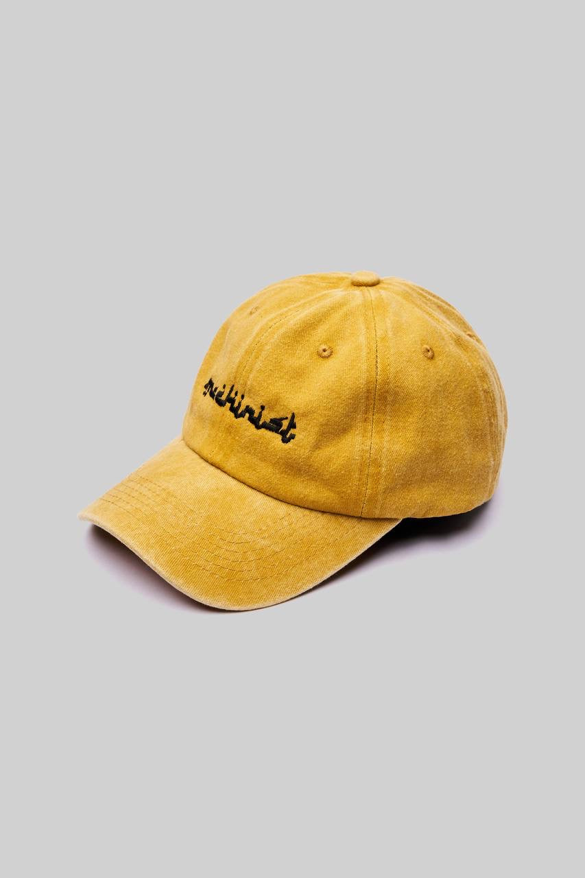 Unisex Casual Cotton Cap with Machinist Embroidery