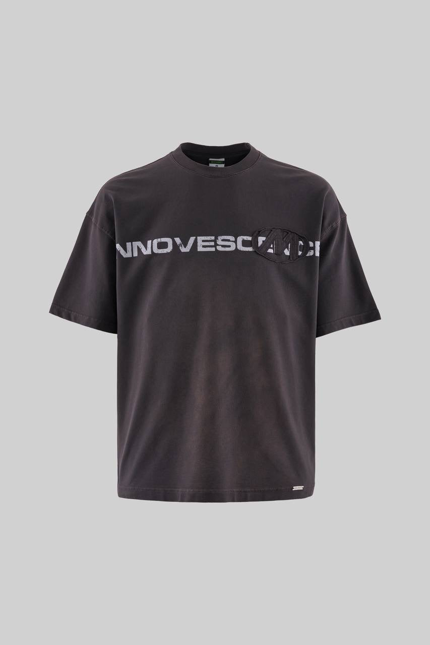 Men's Boxy Fit Short Sleeve NNOVESCA T-Shirt in Soft Cotton