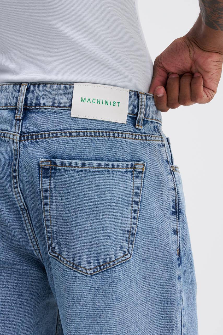 Men’s Relaxed Baggy Jean – Light Blue