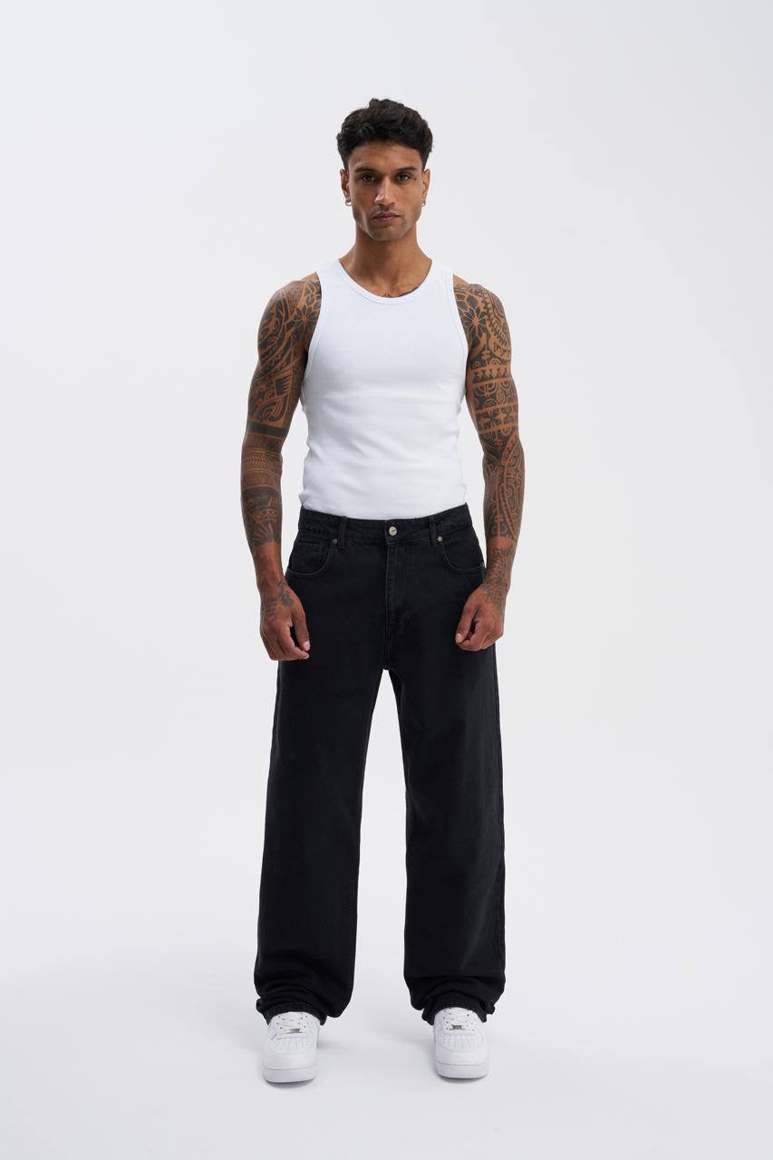Machinist Oversize Baggy Jeans – Asphalt