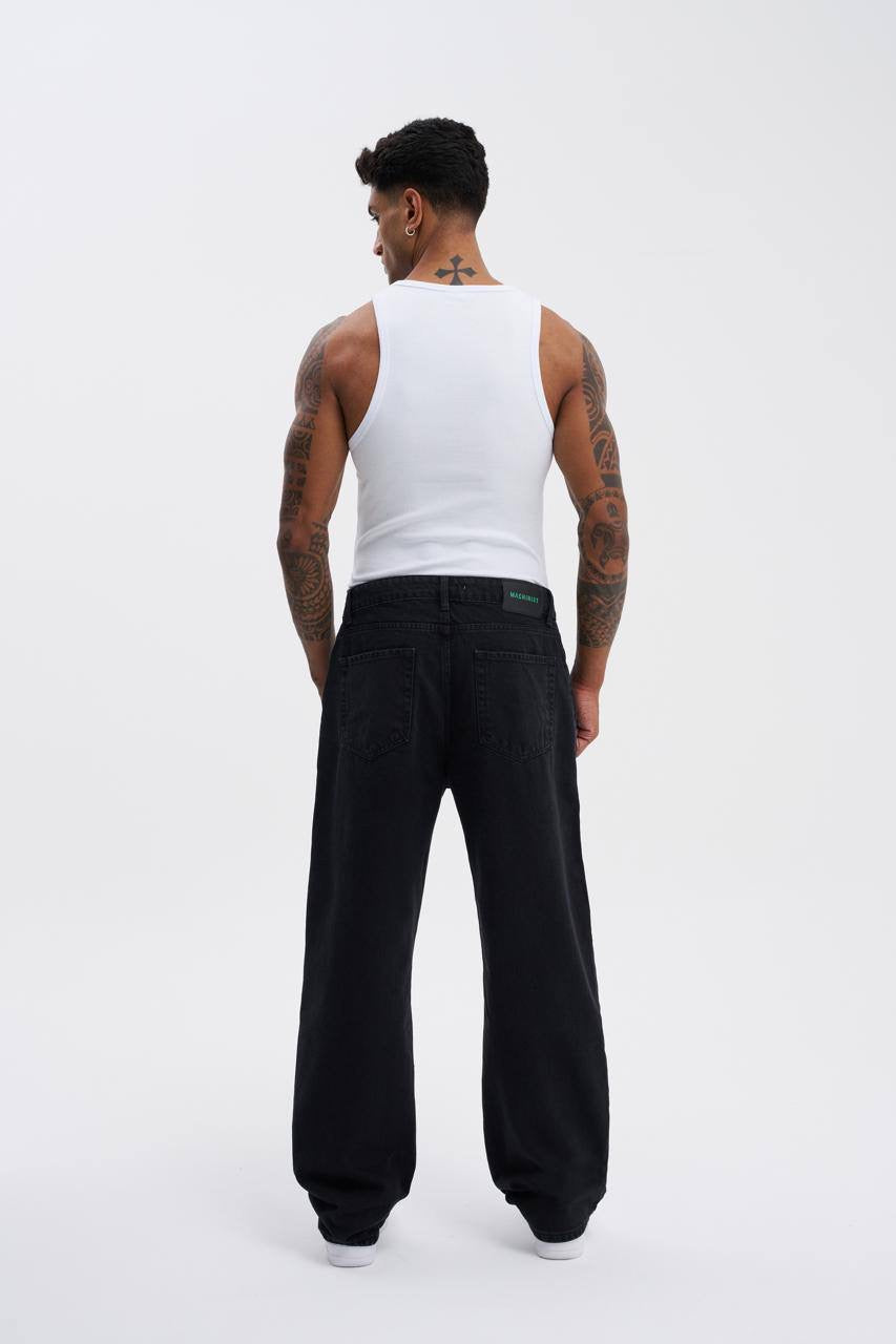 Machinist Oversize Baggy Jeans – Asphalt