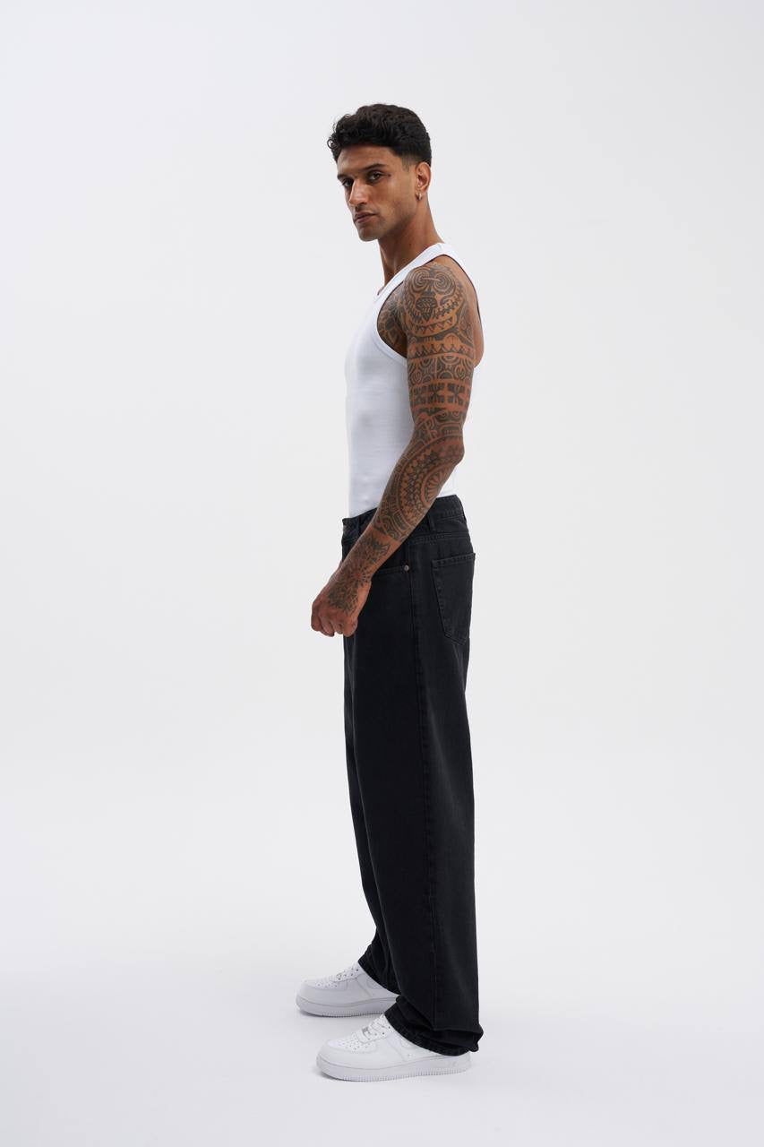 Machinist Oversize Baggy Jeans – Asphalt