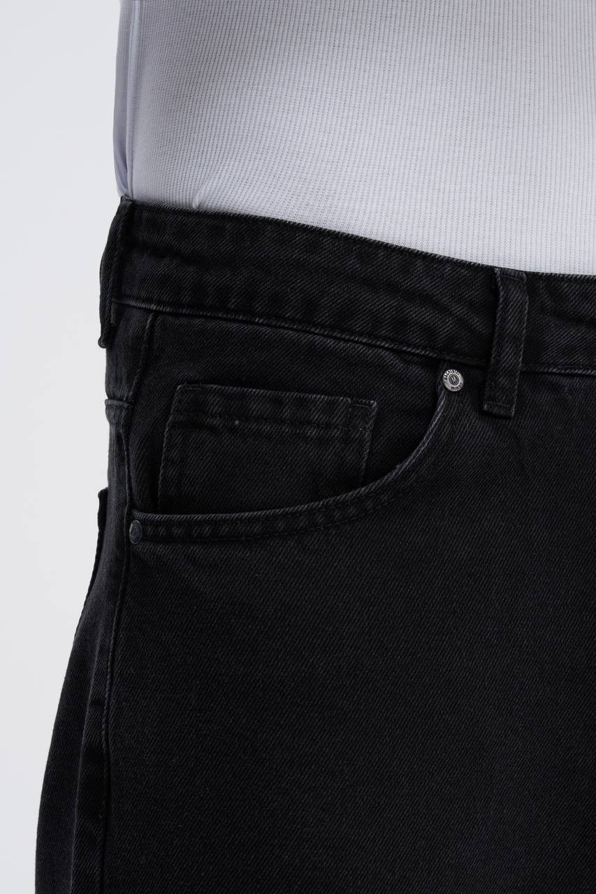 Machinist Men's Relaxed Baggy Jeans – Black