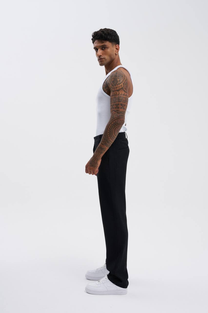 Oversize Baggy Black Denim Pant – Machinist
