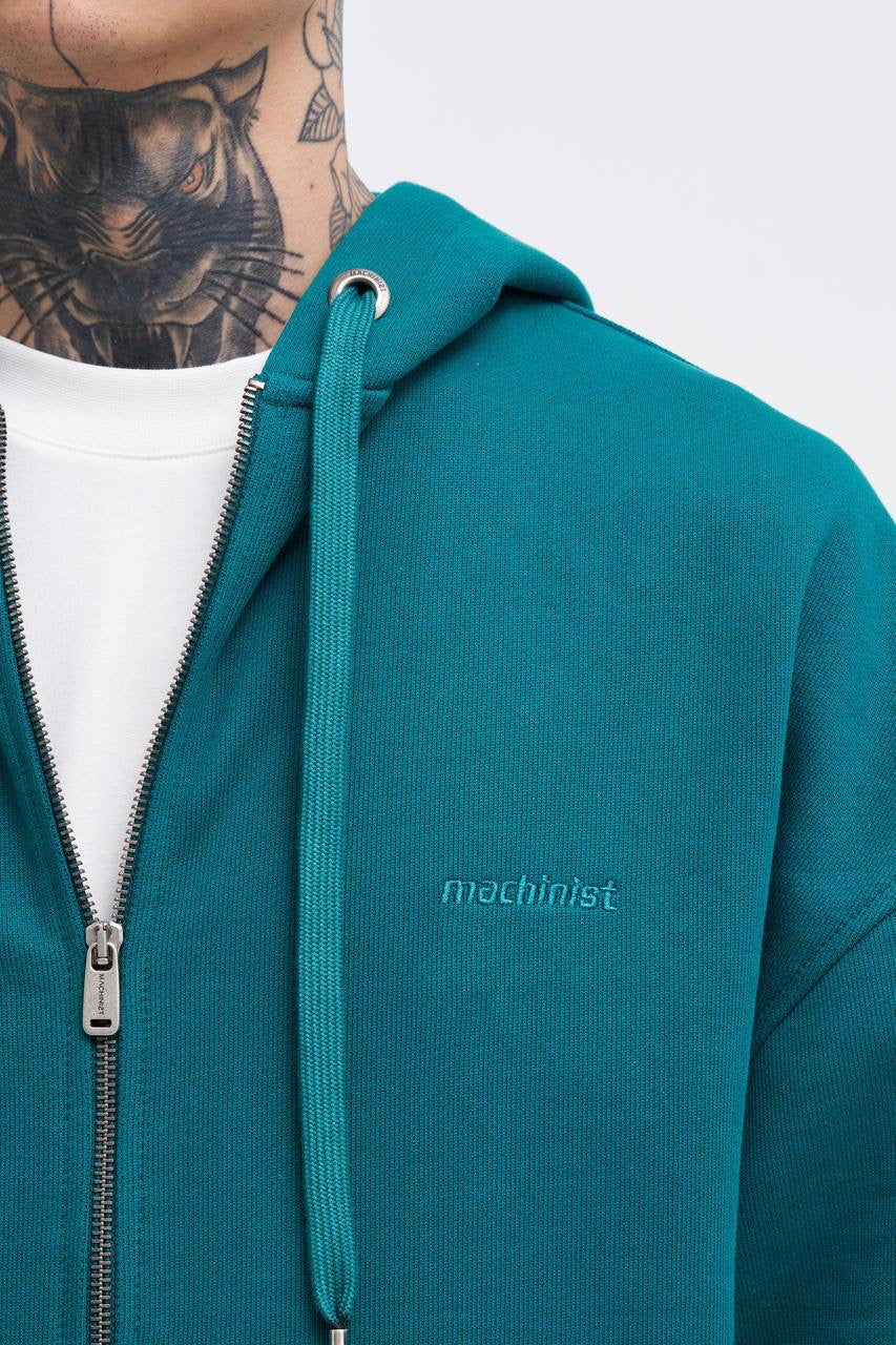 .Oliver Men's Sweatshirt Jacket – Petrol