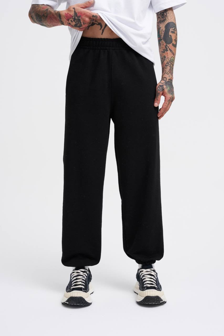 Machinist Basic Diagonal Jogger – Black Sweatpants