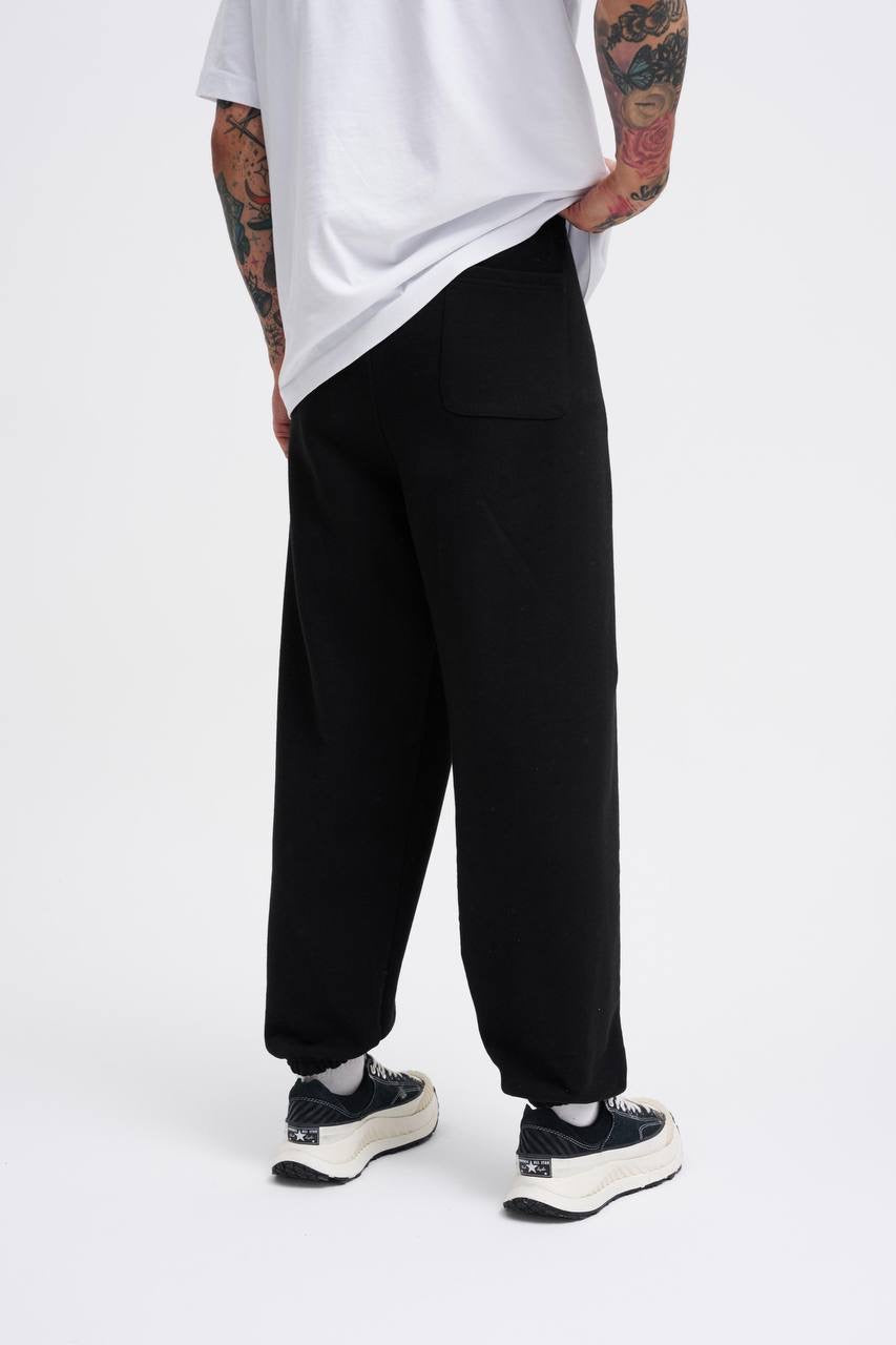 Machinist Basic Diagonal Jogger – Black Sweatpants