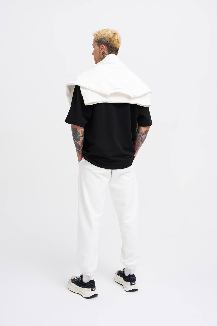 Machinist Basic Diagonal Jogger – Ecru Sweatpants