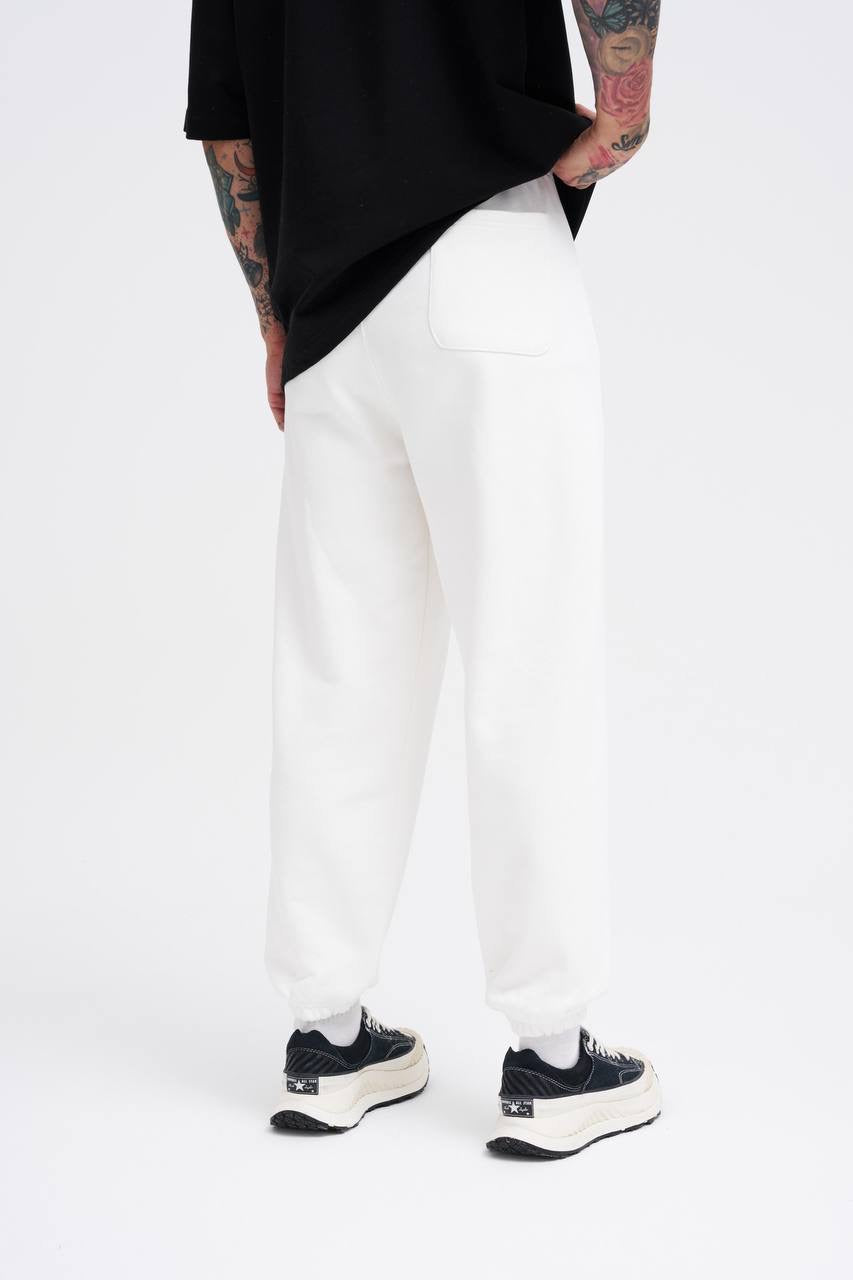 Machinist Basic Diagonal Jogger – Ecru Sweatpants