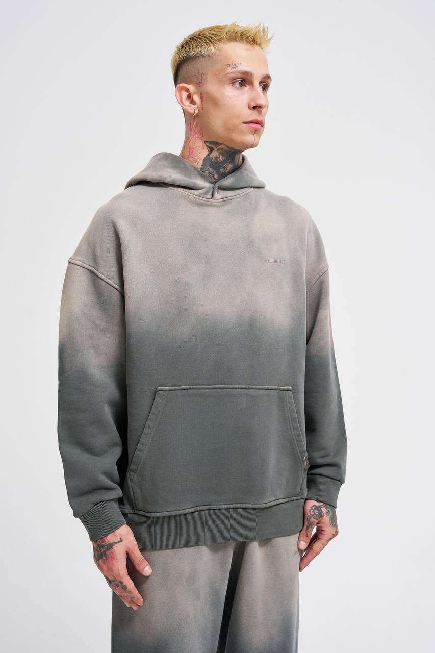 Machinist Men's Gradient Washed Khaki Hoodie