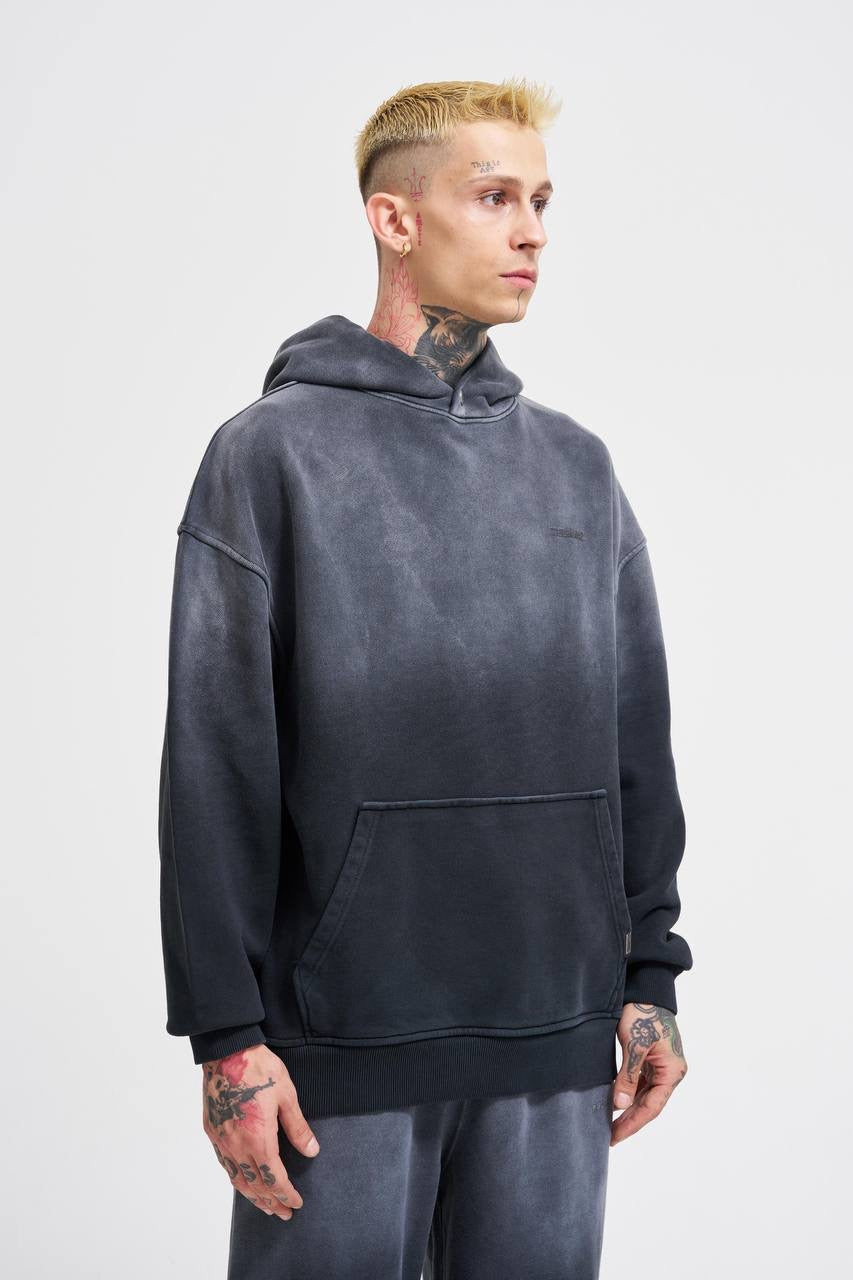 Machinist Men's Gradient Washed Asphalt Hoodie