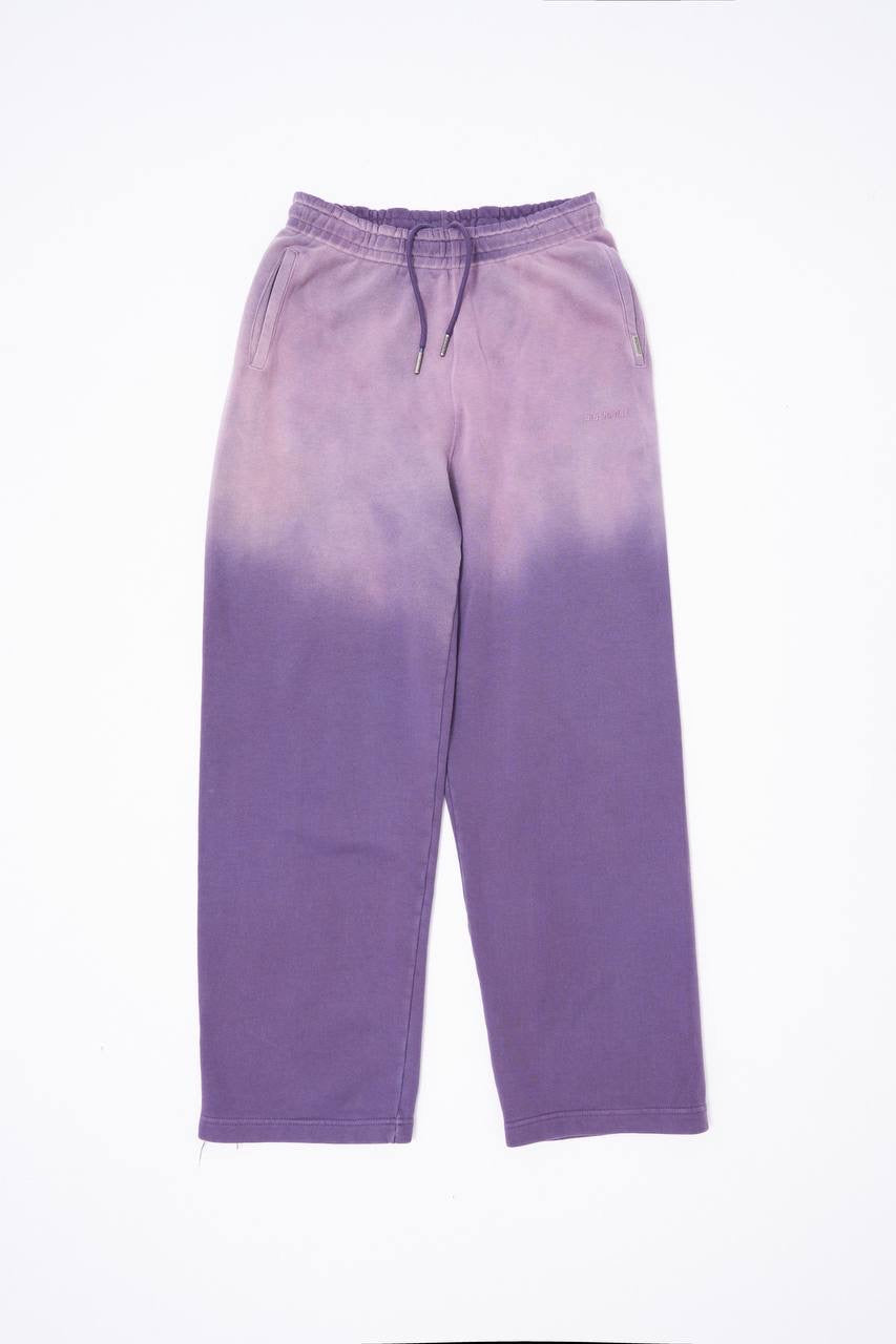 Machinist Men's Gradient Washed Baggy Purple Sweatpants