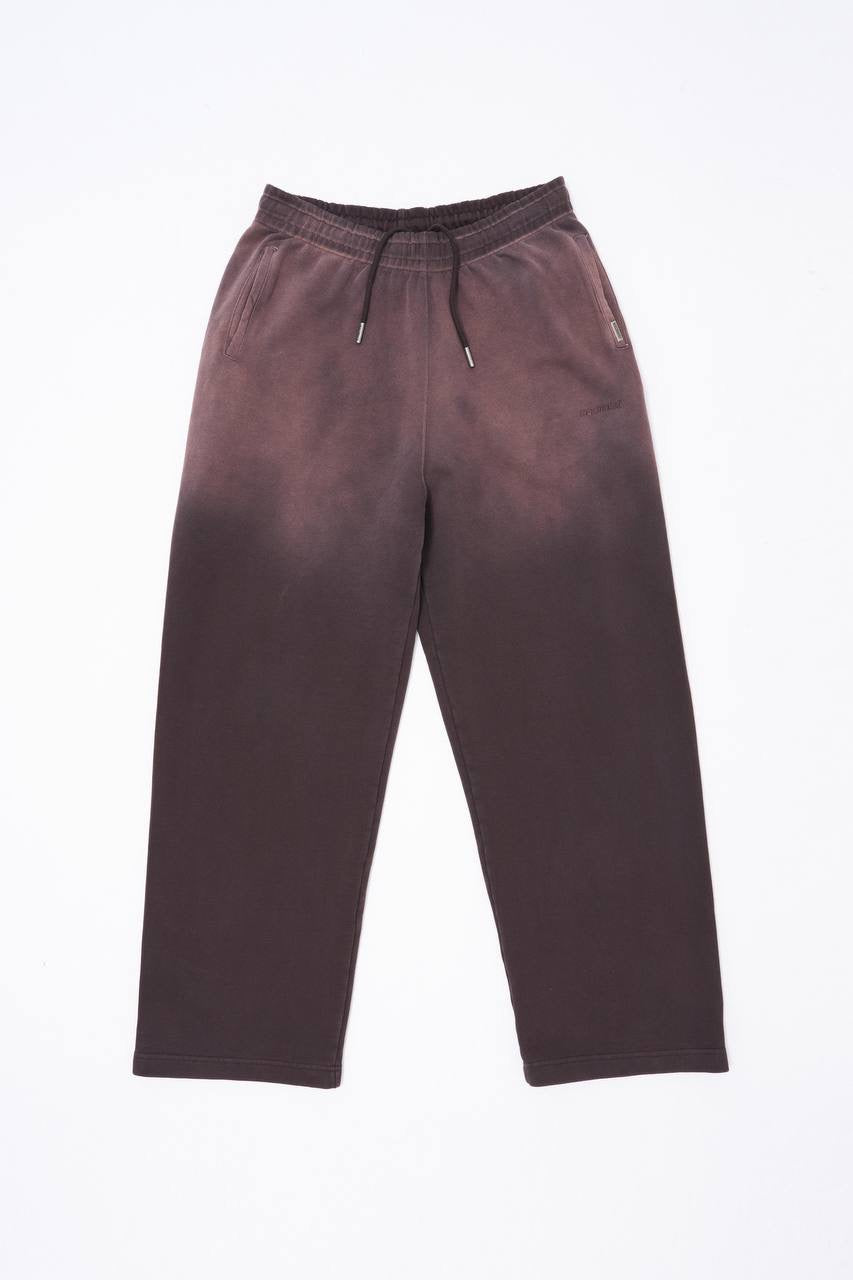 Machinist Men's Gradient Washed Baggy Coffee Sweatpants