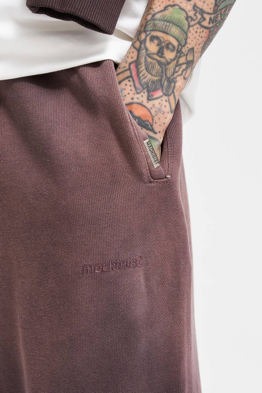 Machinist Men's Gradient Washed Baggy Coffee Sweatpants
